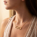 Infinite Love Necklace with Engraving