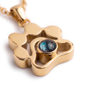 Personalized photo necklace - Paw