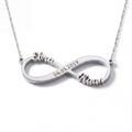 Infinite Love Necklace with Engraving