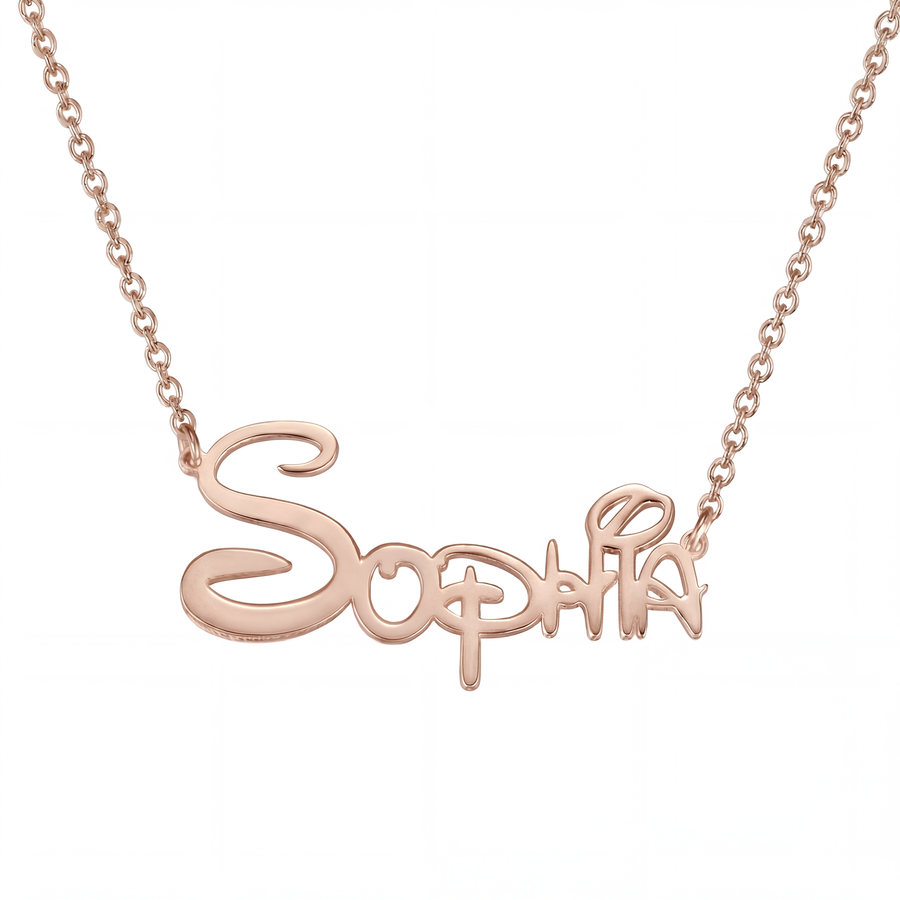 Custom name necklace - Sidney style