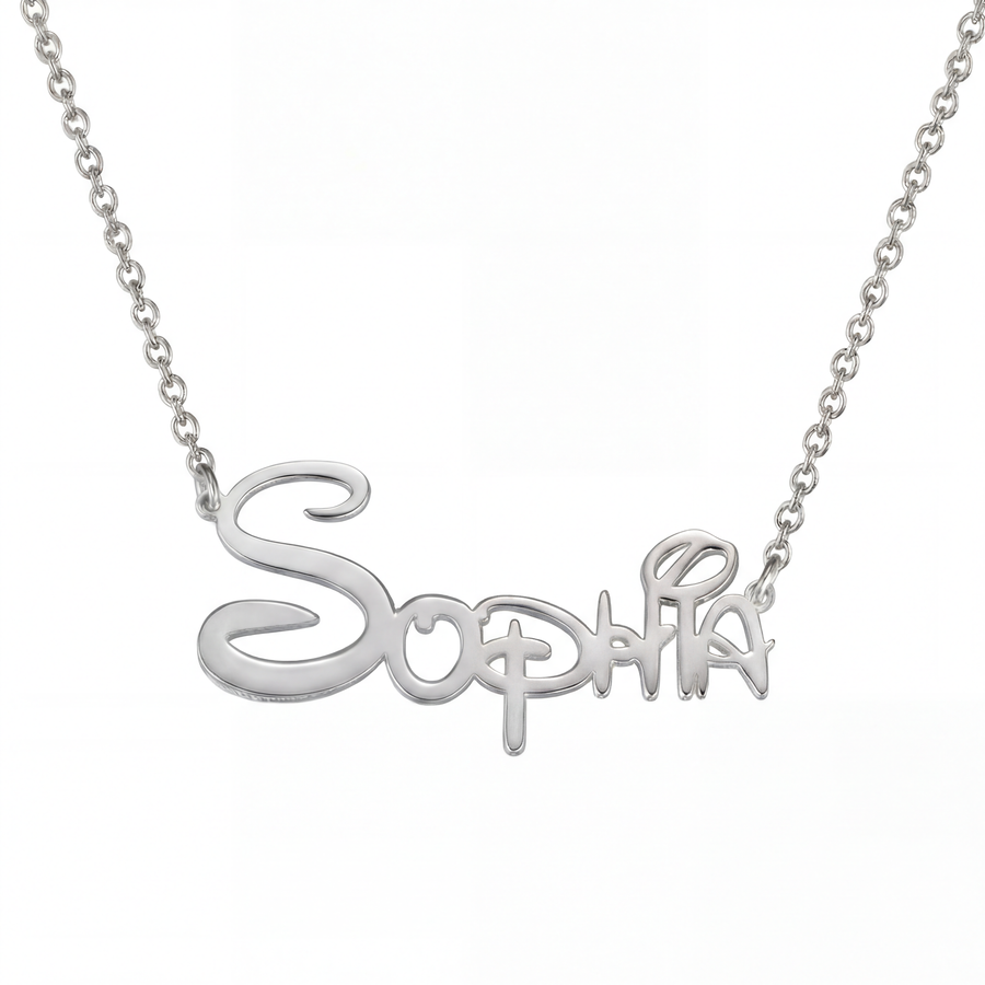 Custom name necklace - Sidney style