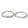 Partner bracelets with engraving