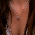 Personalized photo necklace - delicate