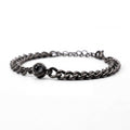 Personalized photo bracelet with your photo - Cuban chain