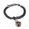 Personalized photo bracelet with your photo - Cuban chain