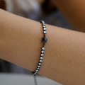 Personalized Photo Bracelet with your Photo - Tennis Zirconia