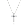 Personalized photo necklace - Cross