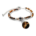 Personalized photo bracelet with your photo - Crystal