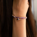 Personalized photo bracelet with your photo - Crystal