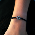Personalized photo bracelet with your photo - Heart