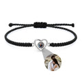 Personalized photo bracelet with your photo - Heart