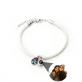 Photo Bracelet with Your Own Photo - Essence Birthstone
