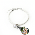 Photo Bracelet with Your Own Photo - Essence Birthstone