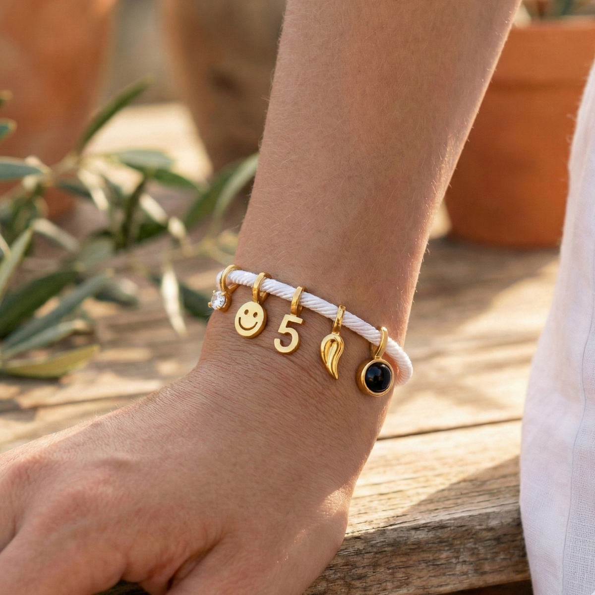 Personalized Charm Bracelet - Essence