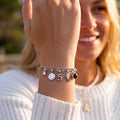 Personalized Charm Bracelet - Paperclip