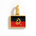 Charm - Flag Rectangular – Gold