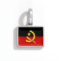 Charm - Flag Rectangular – Silver
