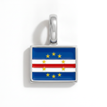 Charm - Flag Rectangular – Silver