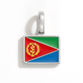 Charm - Flag Rectangular – Silver
