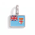 Charm - Flag Rectangular – Silver