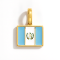 Charm - Flag Rectangular – Gold