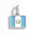 Charm - Flag Rectangular – Silver
