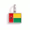 Charm - Flag Rectangular – Silver
