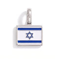 Charm - Flag Rectangular – Silver
