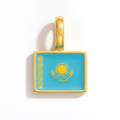 Charm - Flag Rectangular – Gold