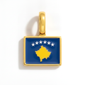 Charm - Flag Rectangular – Gold