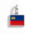 Charm - Flag Rectangular – Silver