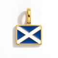 Charm - Flag Rectangular – Gold