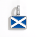 Charm - Flag Rectangular – Silver