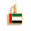 Charm - Flag Rectangular – Gold