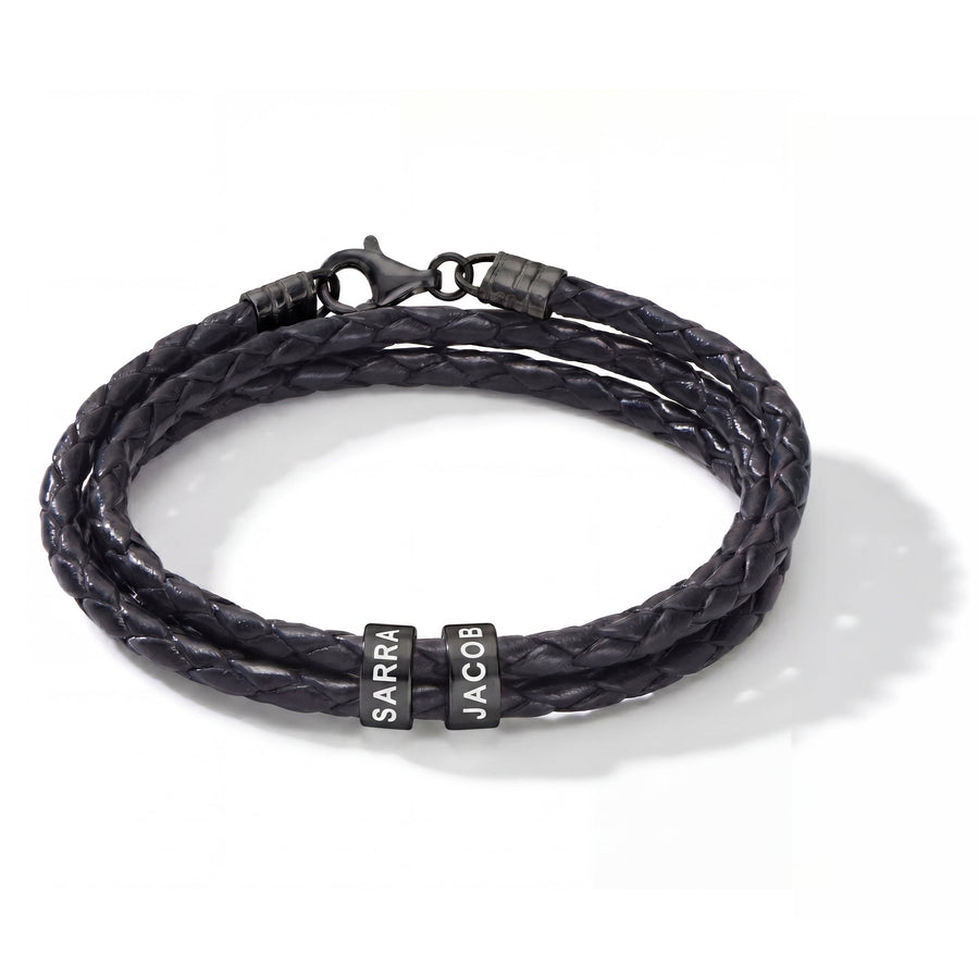 Leather Bracelet with Engraving
