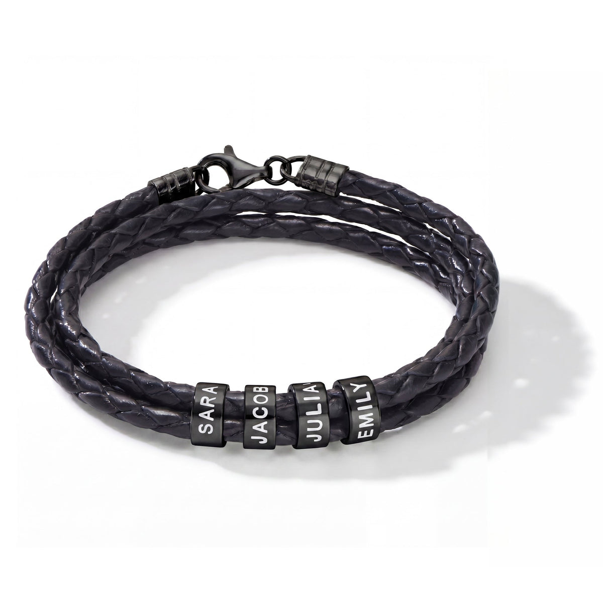 Leather Bracelet with Engraving