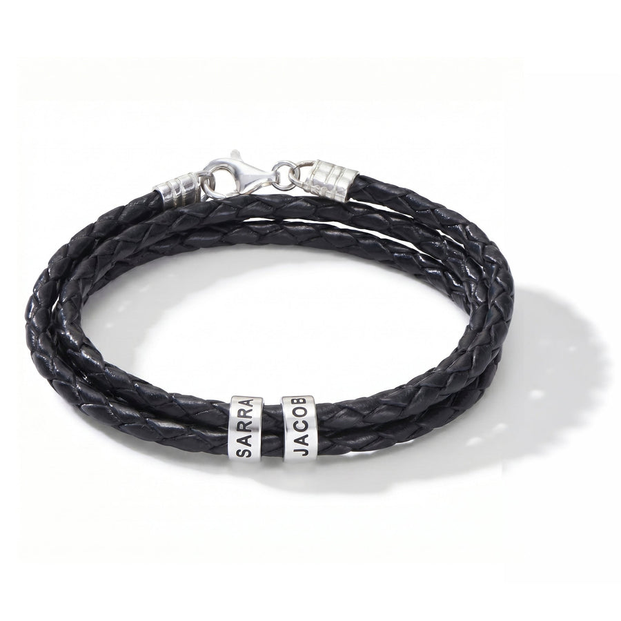 Leather Bracelet with Engraving
