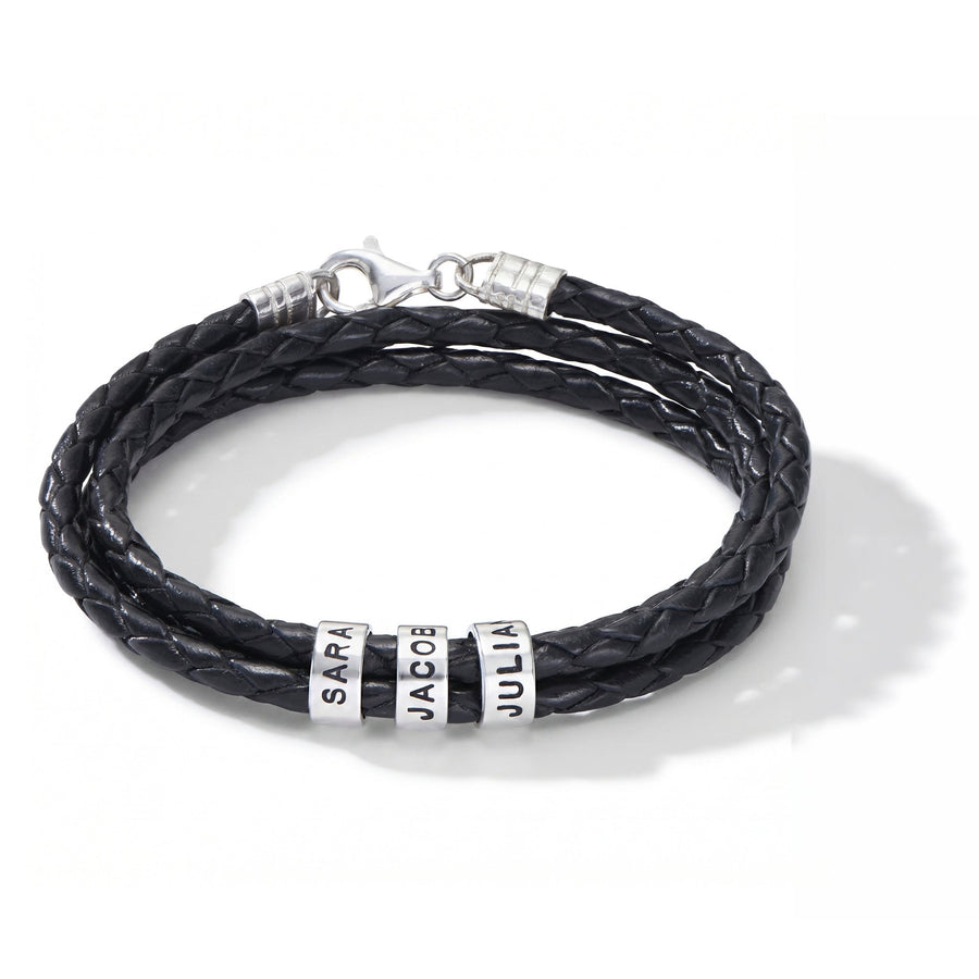 Leather Bracelet with Engraving