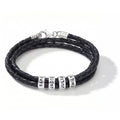 Leather Bracelet with Engraving
