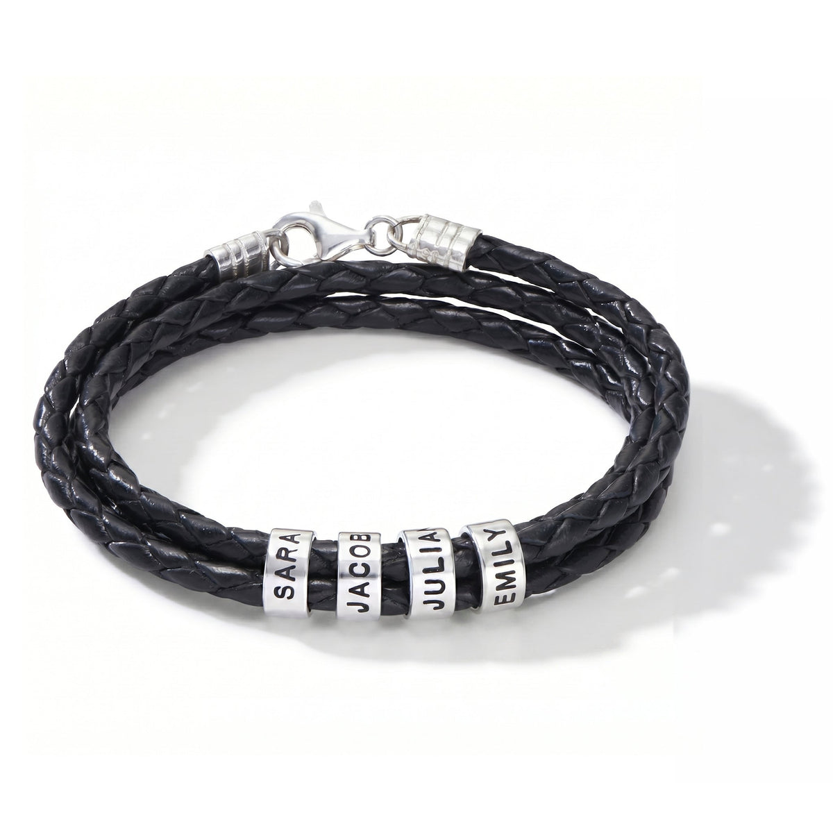 Leather Bracelet with Engraving
