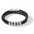 Leather Bracelet with Engraving