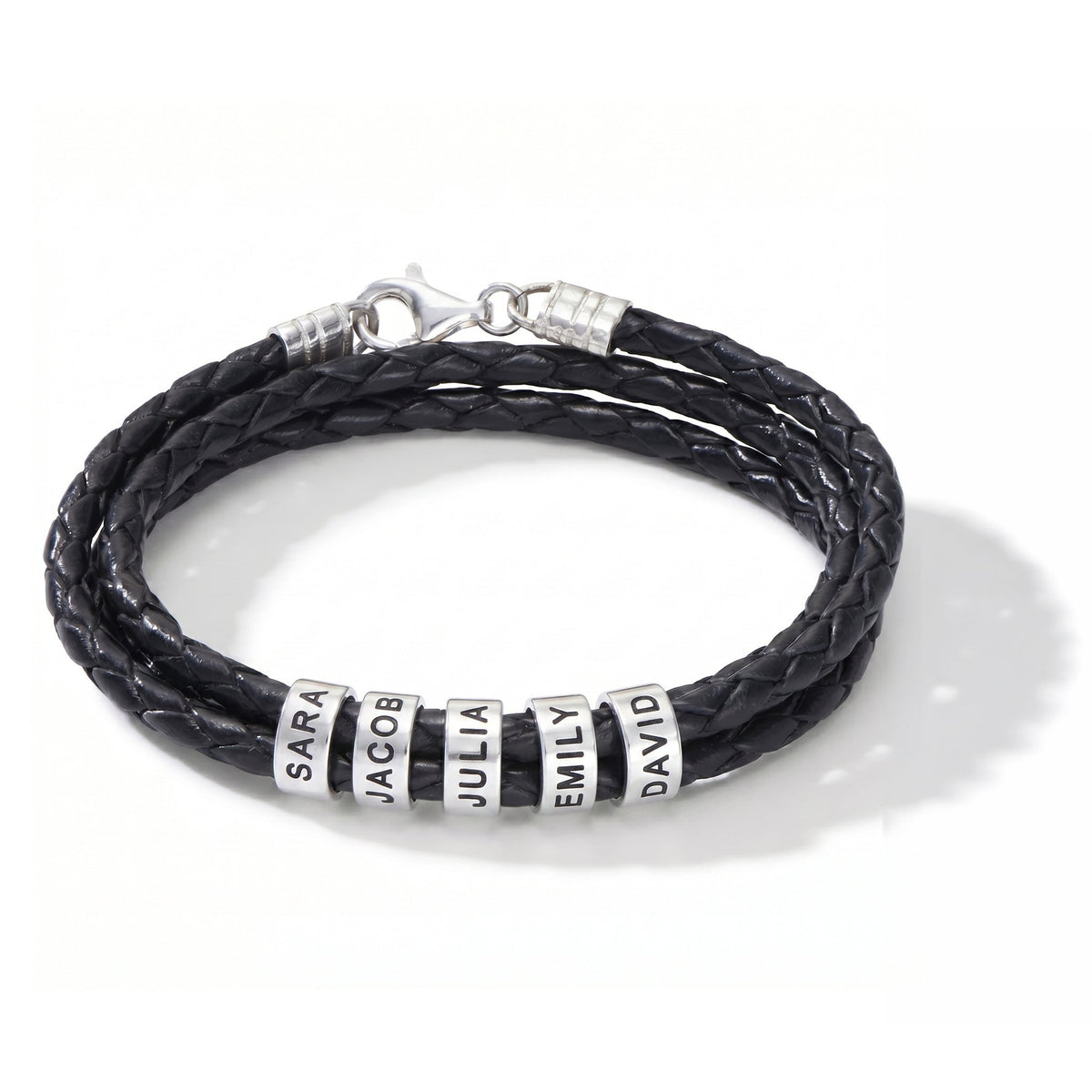 Leather Bracelet with Engraving