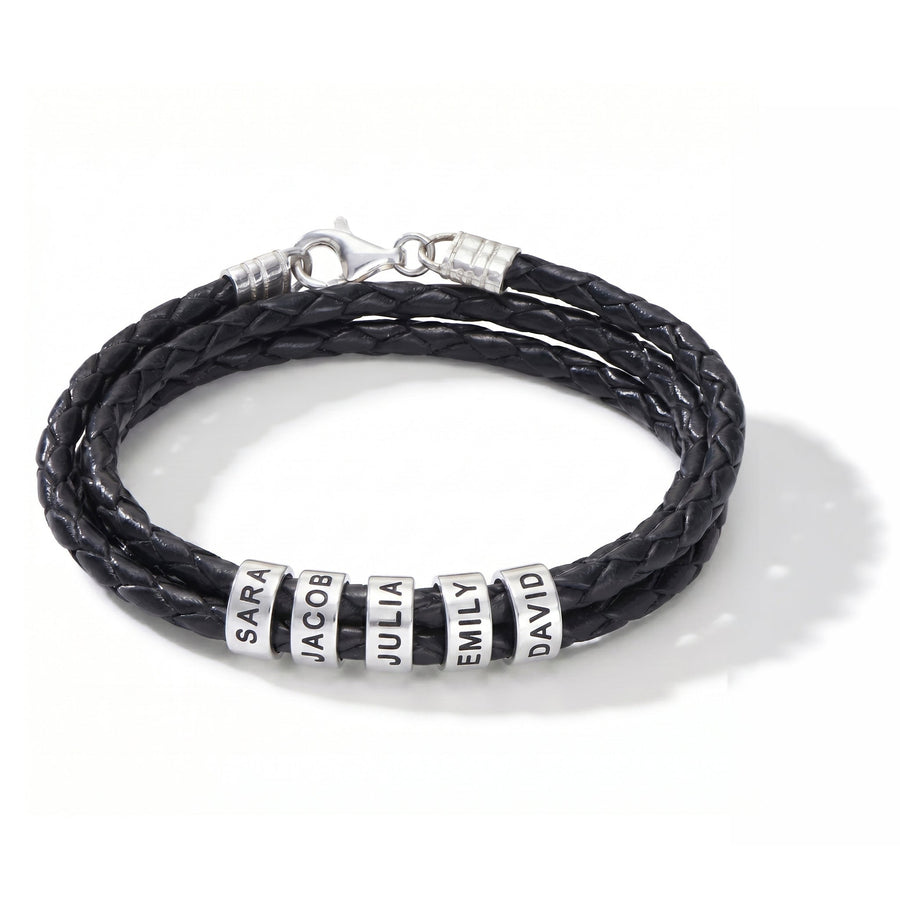 Leather Bracelet with Engraving