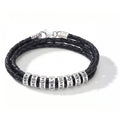 Leather Bracelet with Engraving