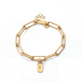 Personalized Bracelet with Engraved Tags