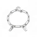 Personalized Bracelet with Engraved Tags