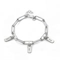 Personalized Bracelet with Engraved Tags