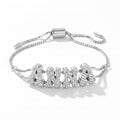 Bubble Letter Bracelet