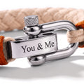 Braided Bracelet with Engraving