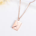 Custom necklace with secret message